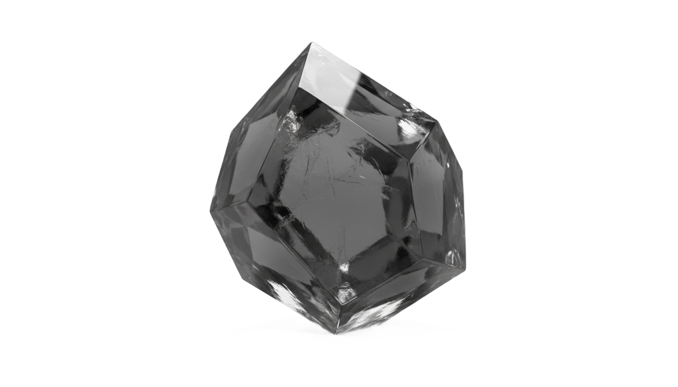 crystal png black and white PNG transparent background