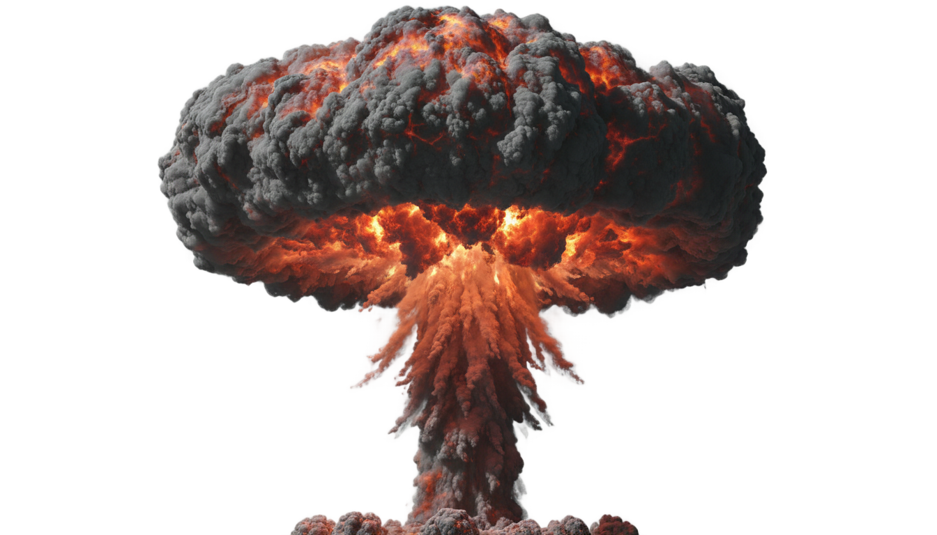 mushroom cloud clipart png PNG transparent background