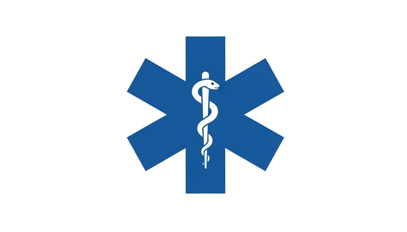 star of life png PNG transparent background
