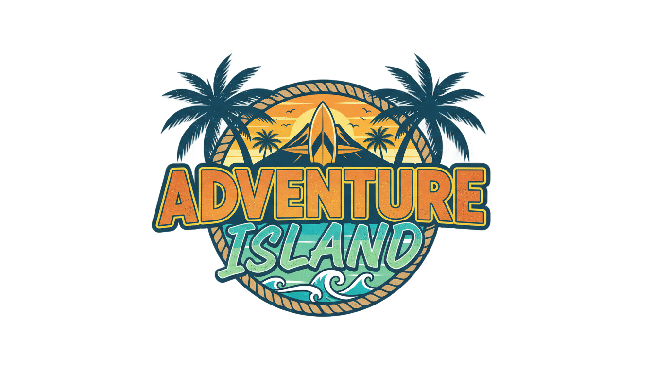adventure island logo png PNG transparent background