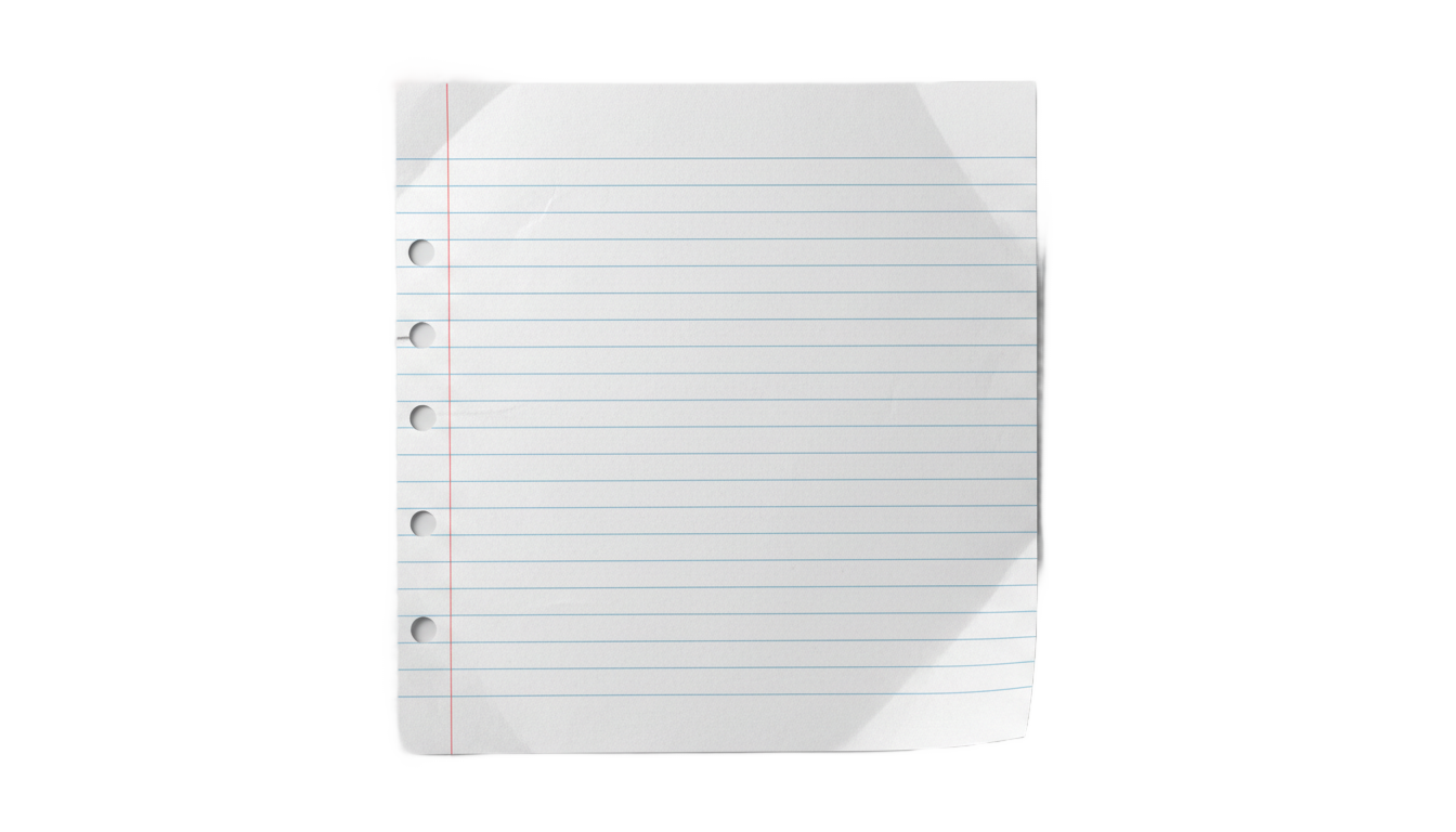 loose leaf paper png PNG transparent background