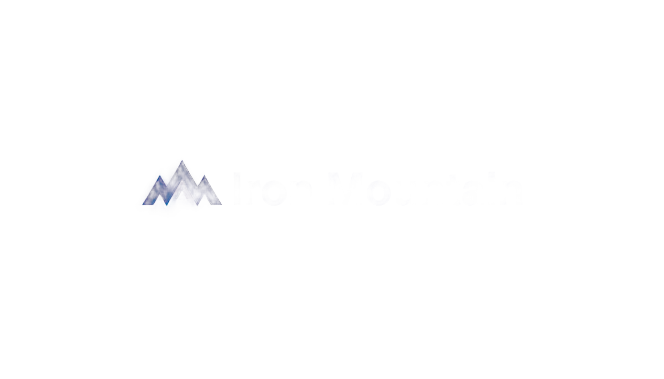 iron mountain logo png PNG transparent background
