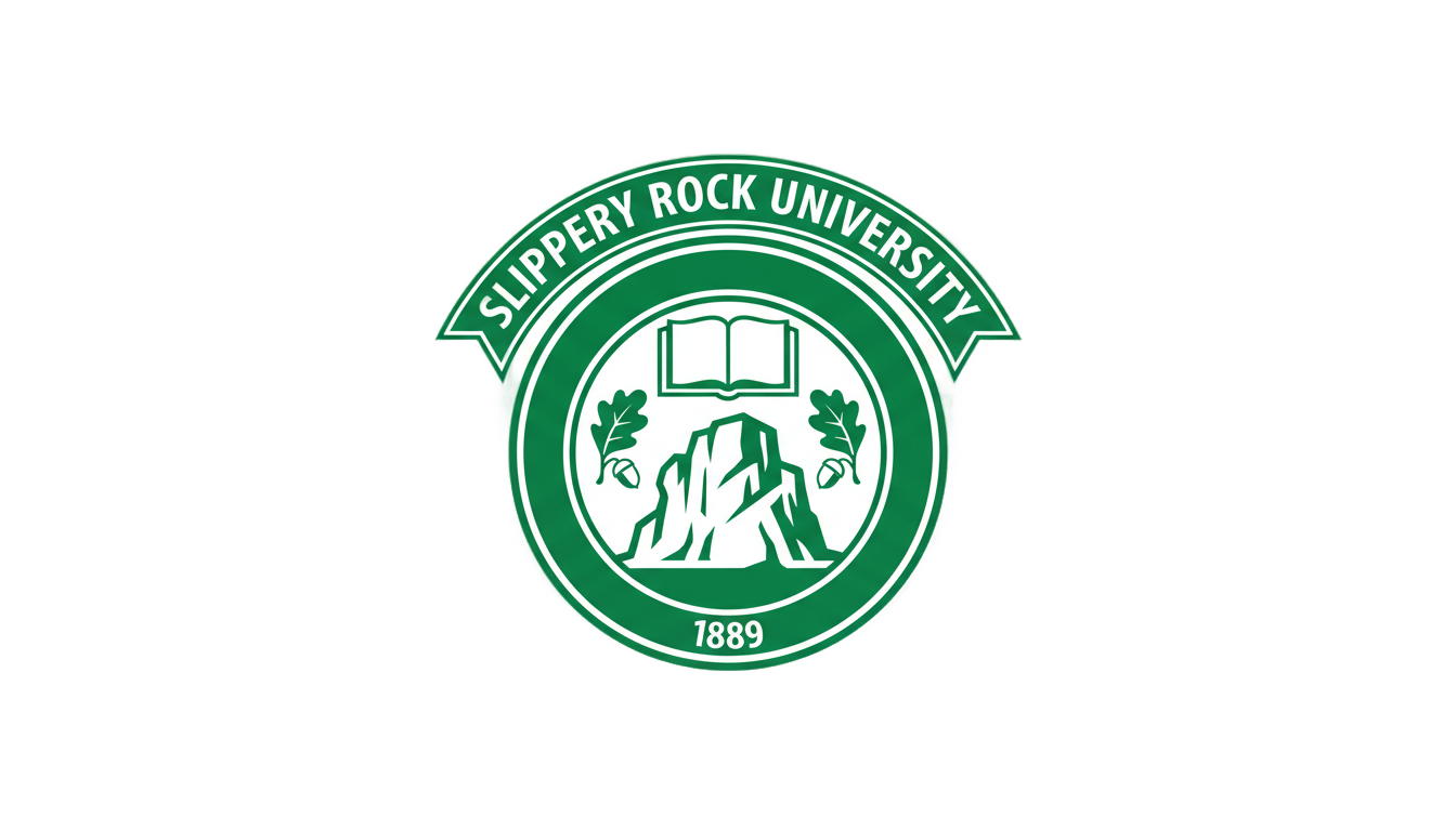 slippery rock university logo png PNG transparent background