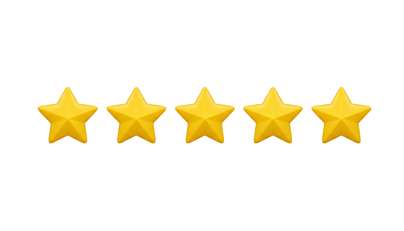 5 star rating png PNG transparent background