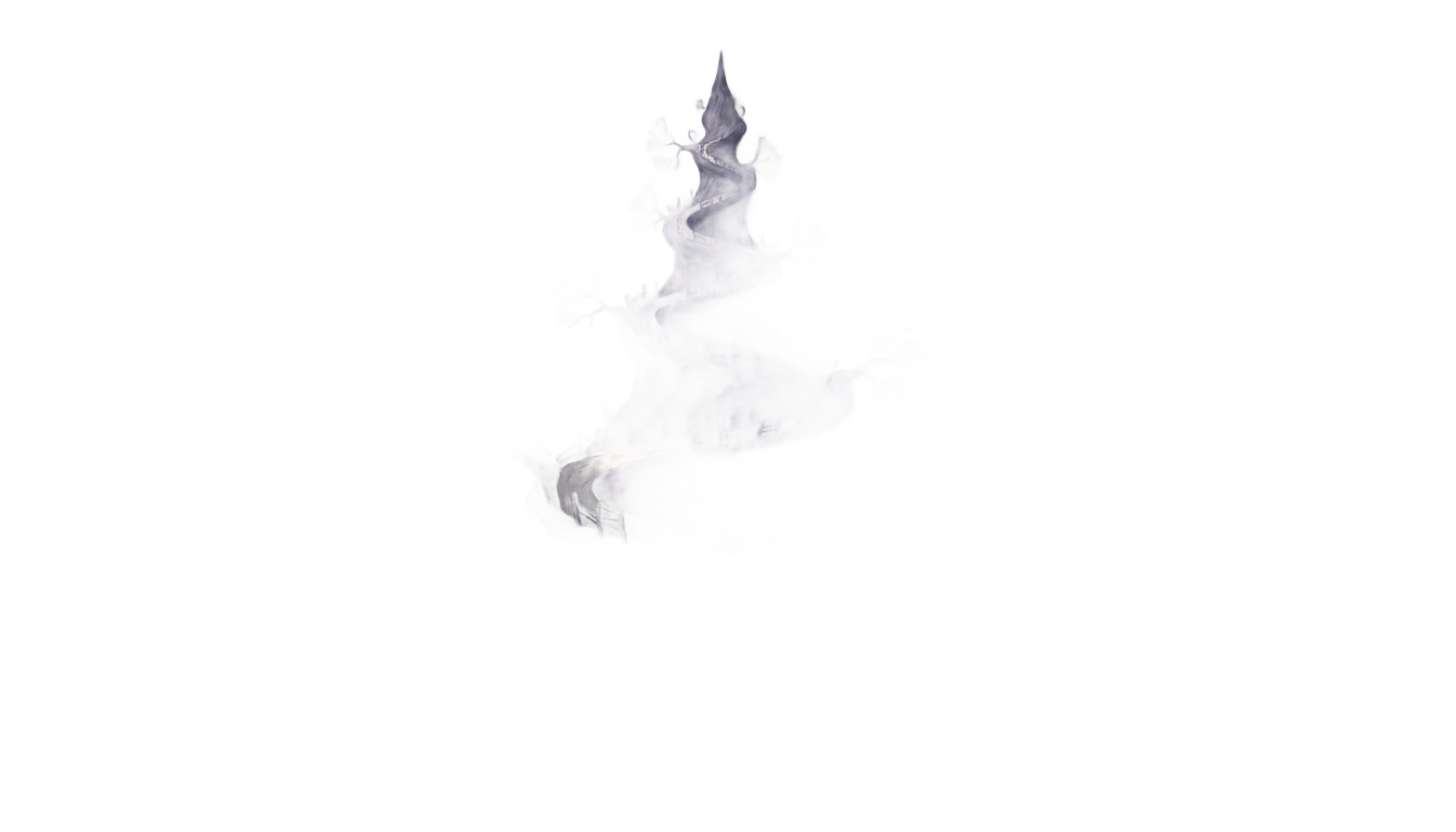 nightmare before christmas mountain png PNG transparent background