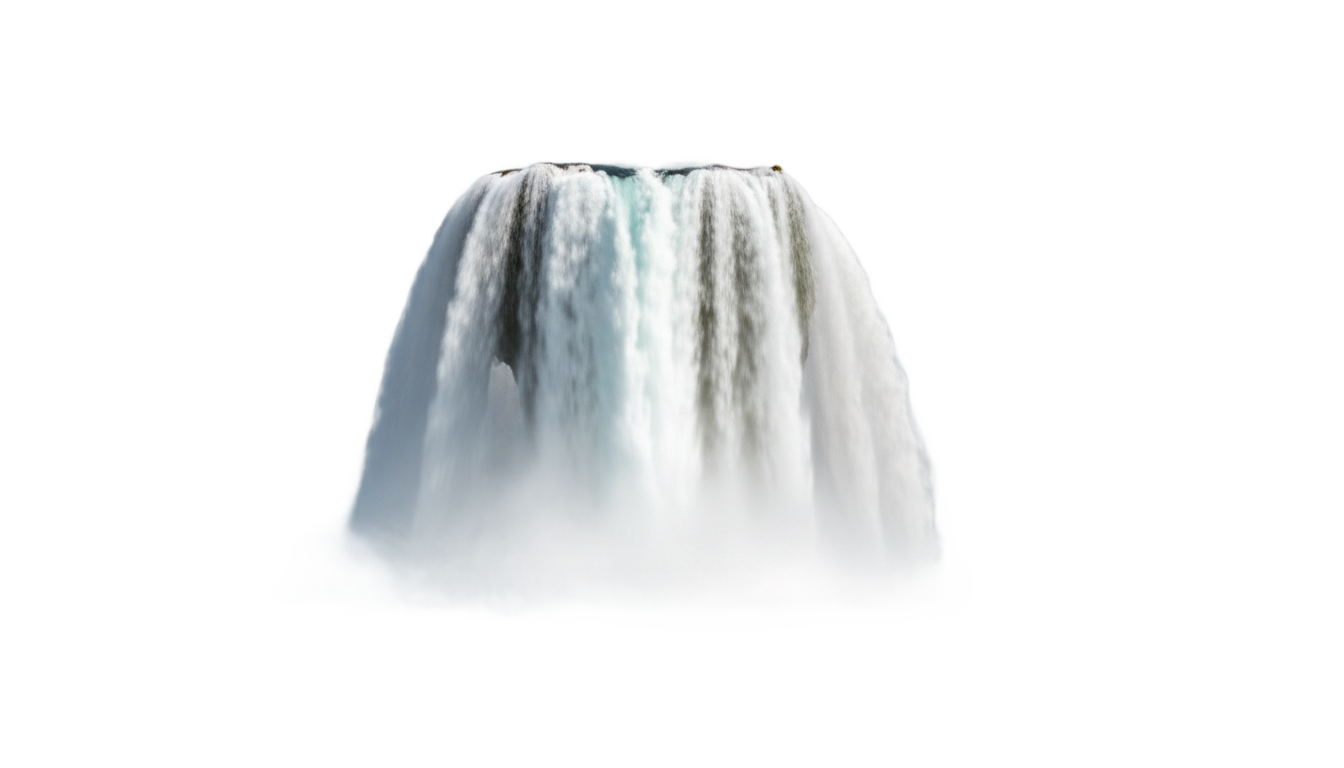 waterfall splash png PNG transparent background