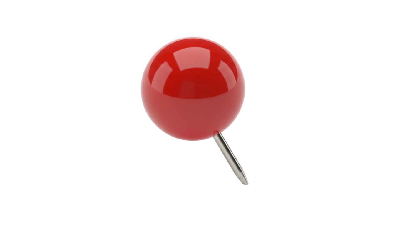 round pushpin emoji png PNG transparent background