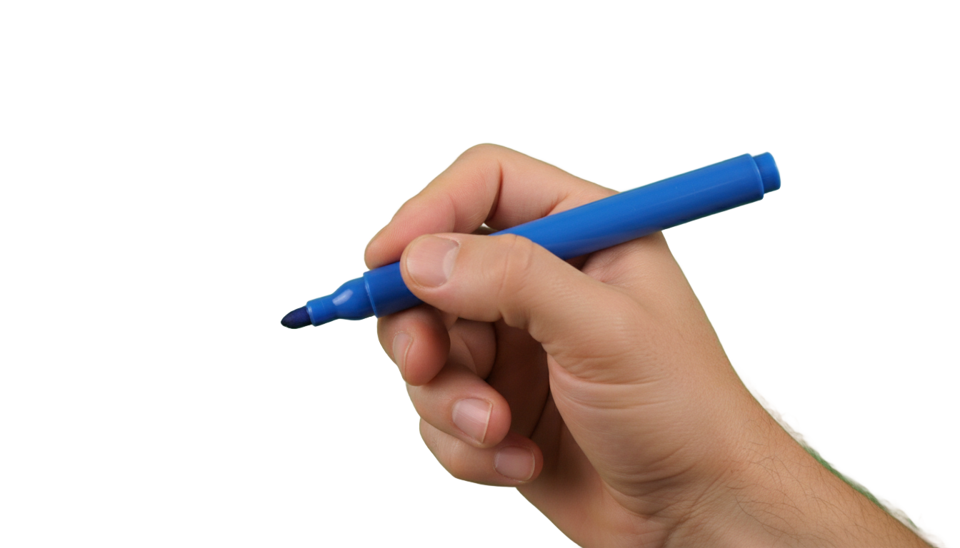 whiteboard hand png green screen PNG transparent background