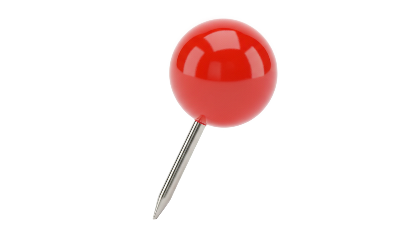 round pushpin emoji png PNG transparent background