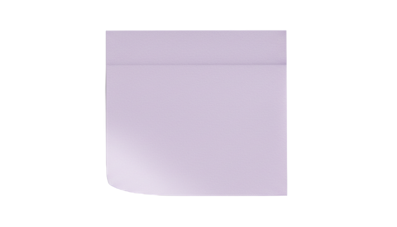 pastel sticky note png PNG transparent background