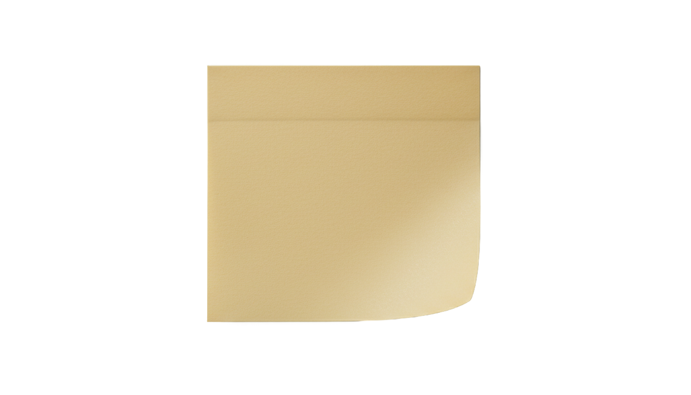 brown sticky note png PNG transparent background