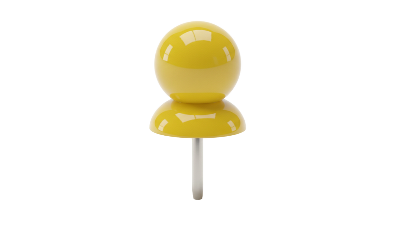 sticky note pin png PNG transparent background