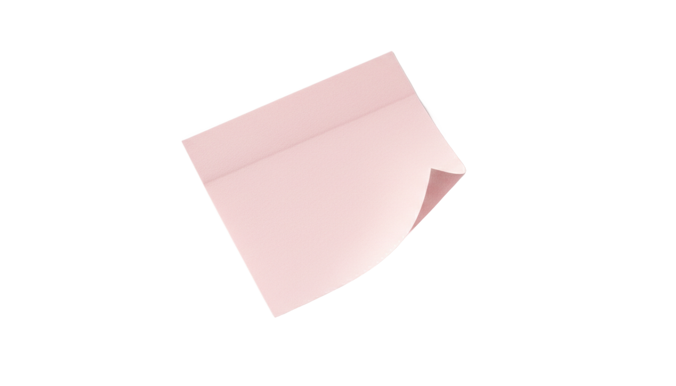 aesthetic cute sticky note png PNG transparent background