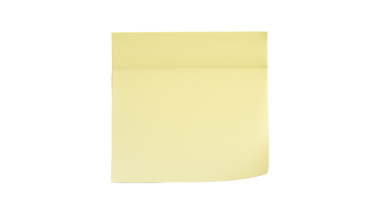 cute sticky note clipart png PNG transparent background