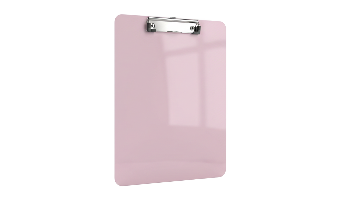 pink clipboard png PNG transparent background