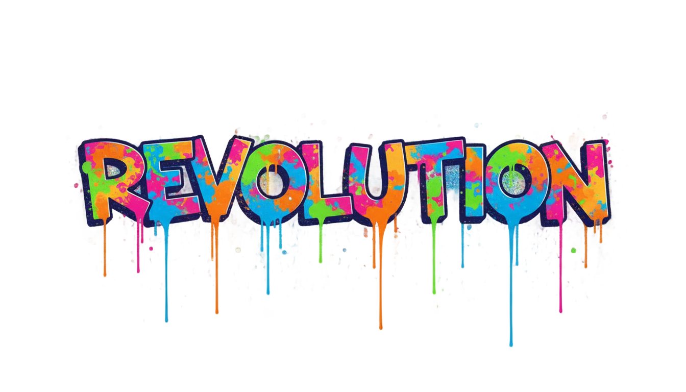 spray paint words png PNG transparent background