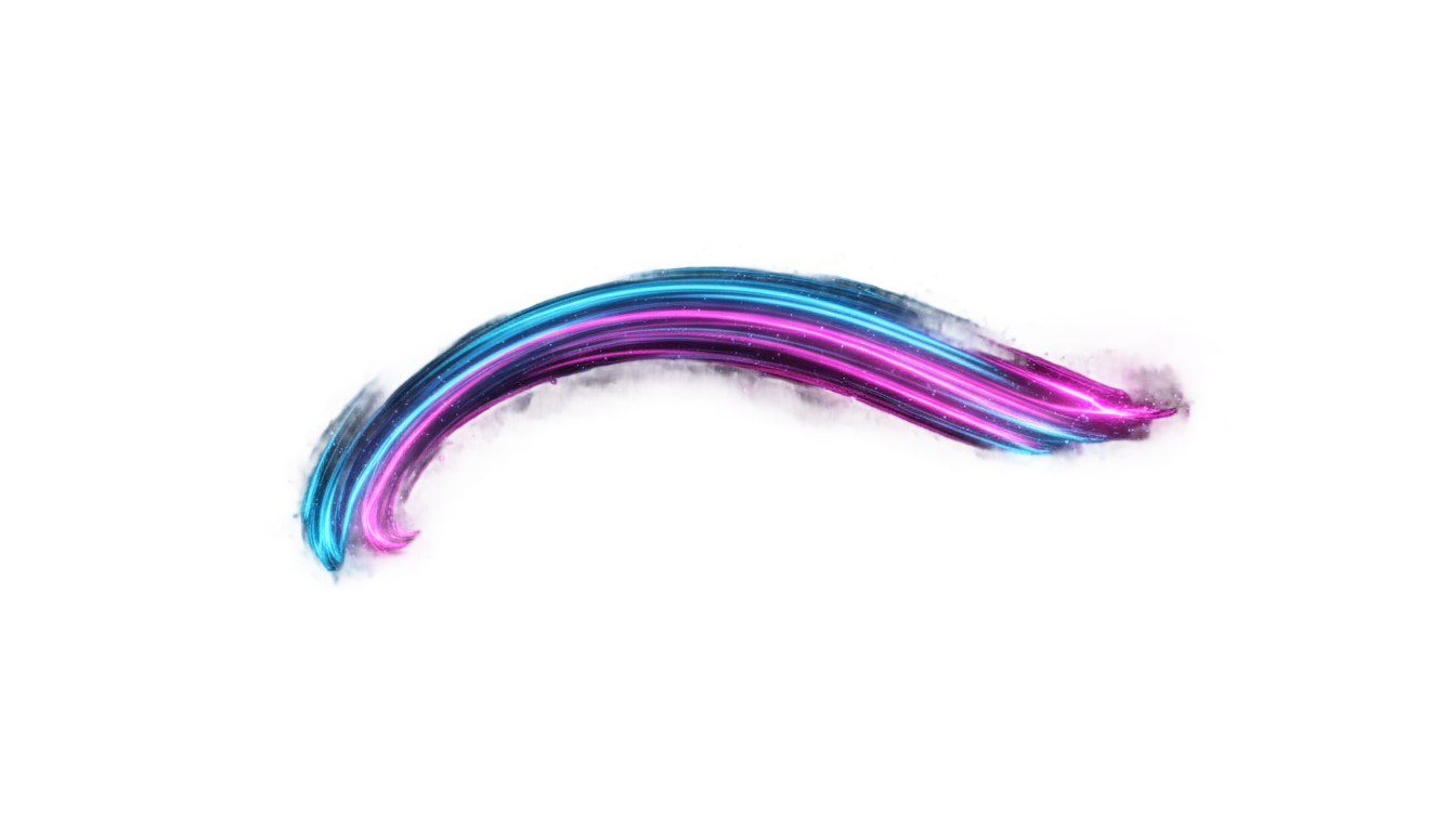 neon brush stroke png PNG transparent background