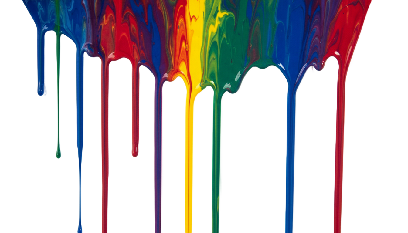 spray paint drips png PNG transparent background