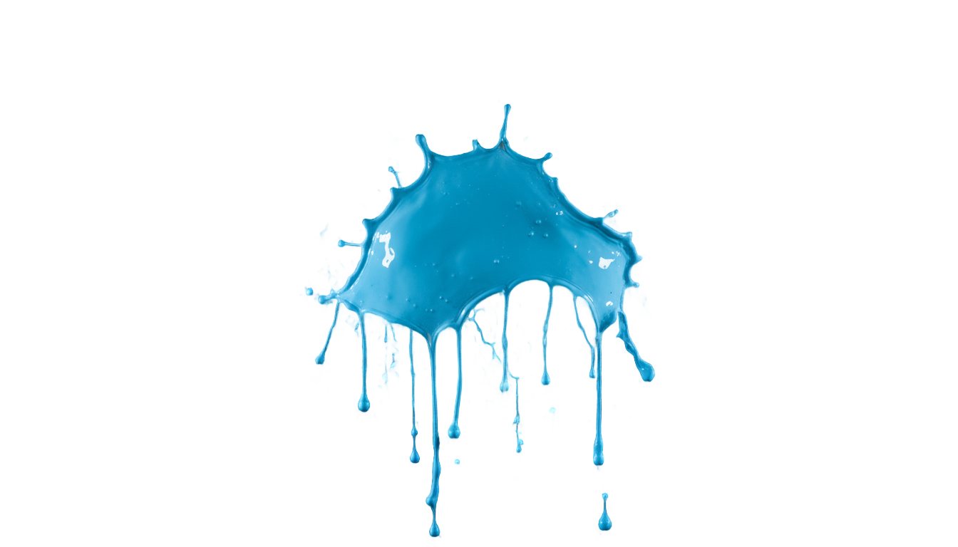 blue spray paint png PNG transparent background