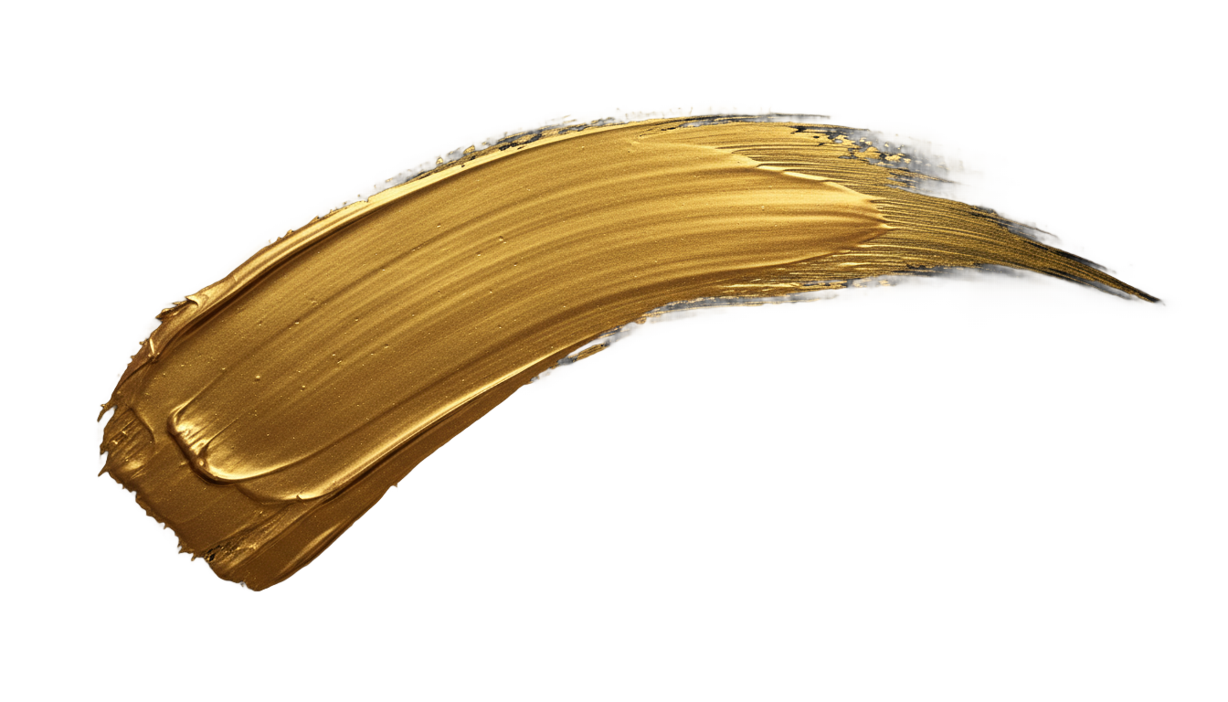 gold brush stroke png PNG transparent background