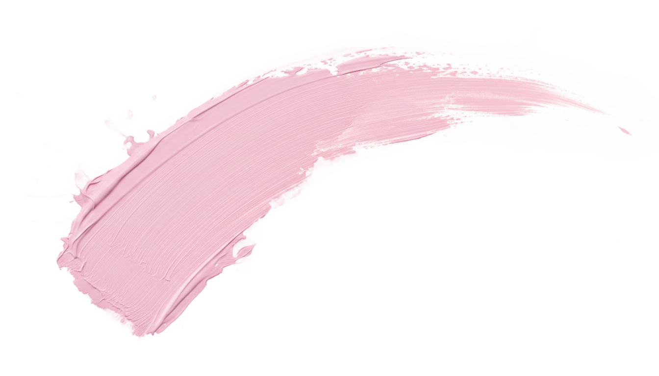 pink paint brush stroke png PNG transparent background