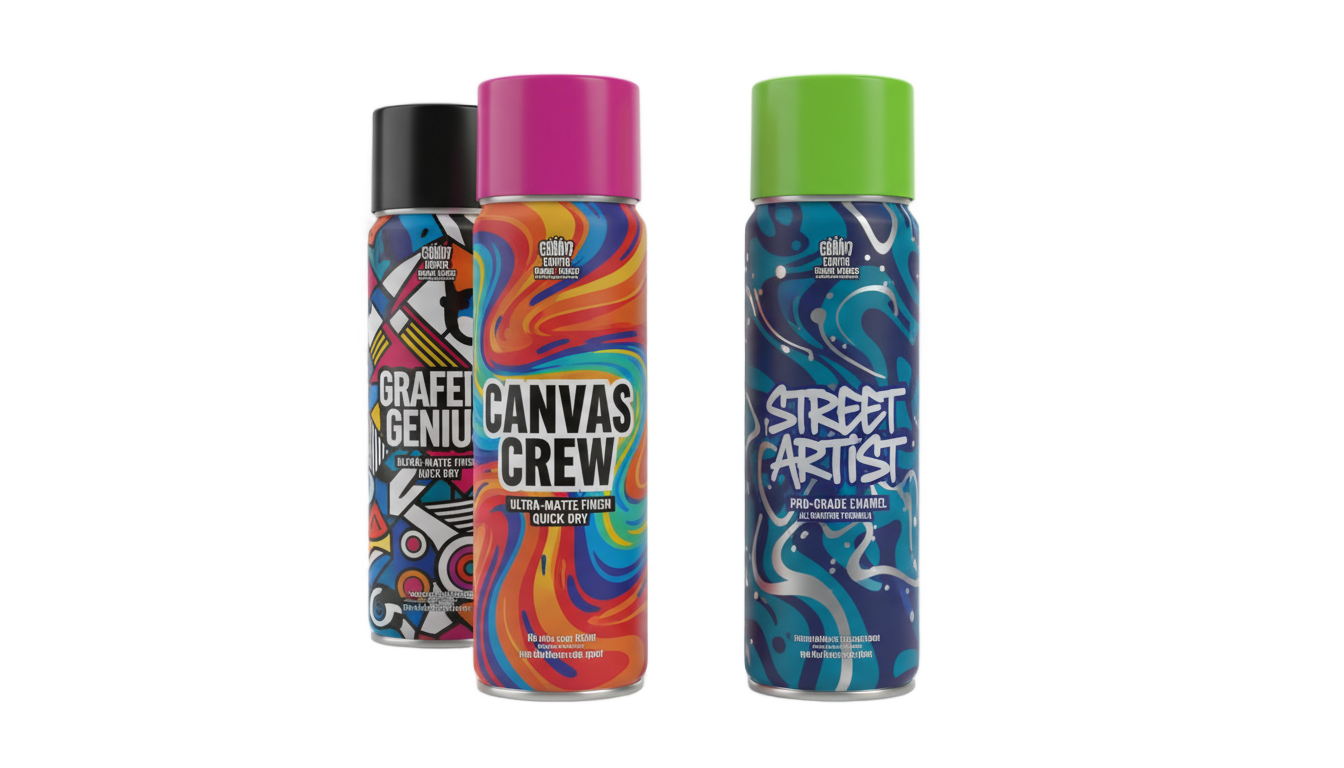 spray paint cans png PNG transparent background