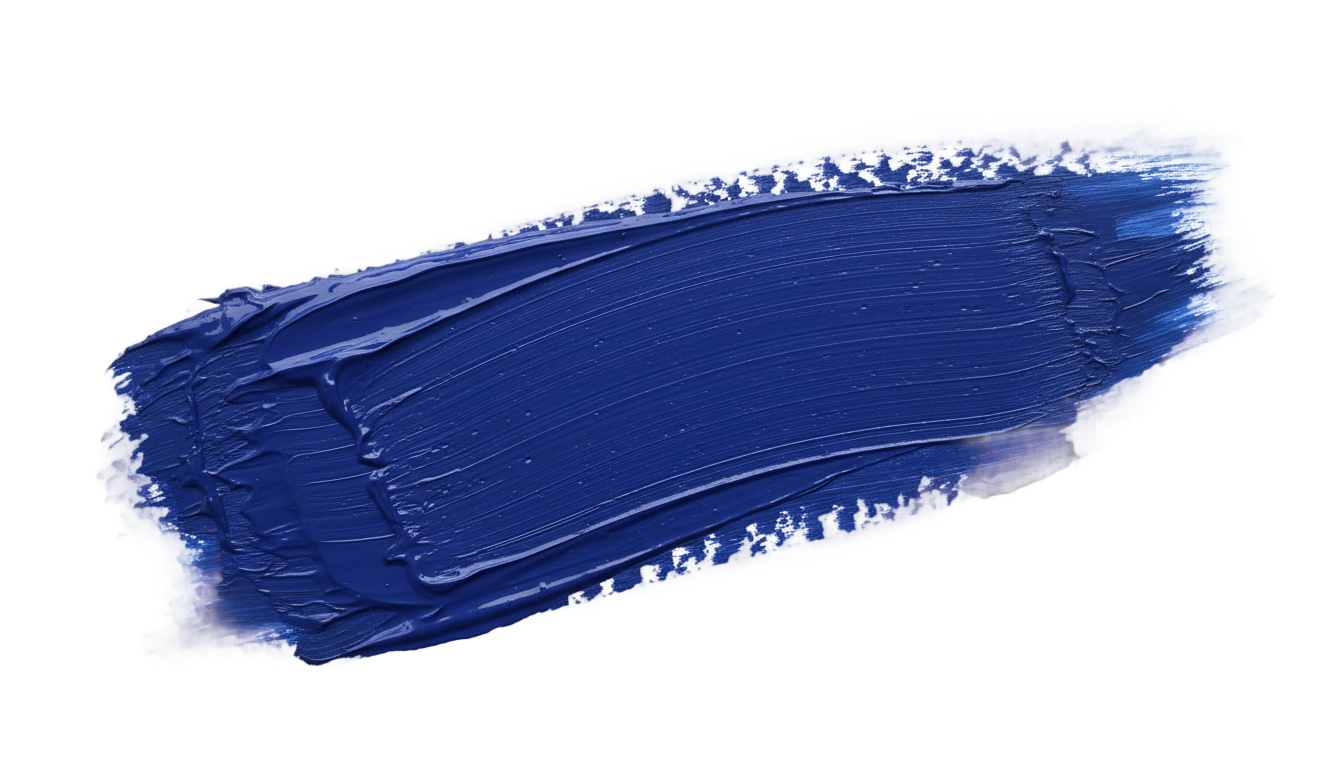 blue paint brush stroke png PNG transparent background
