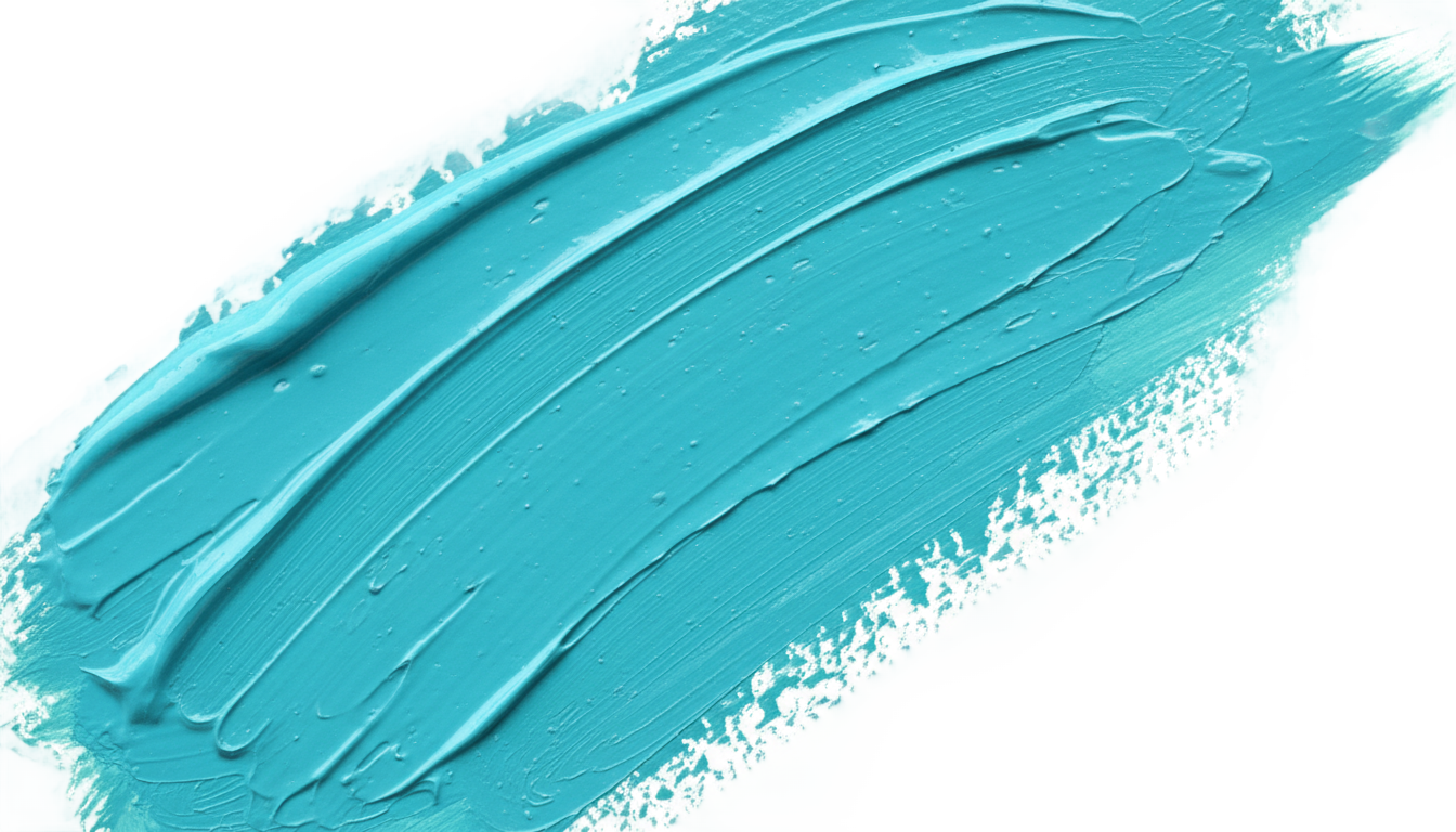 teal brush stroke png PNG transparent background