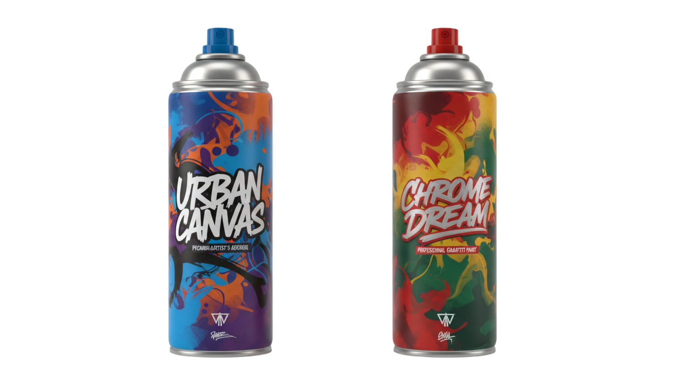 spray paint cans png PNG transparent background