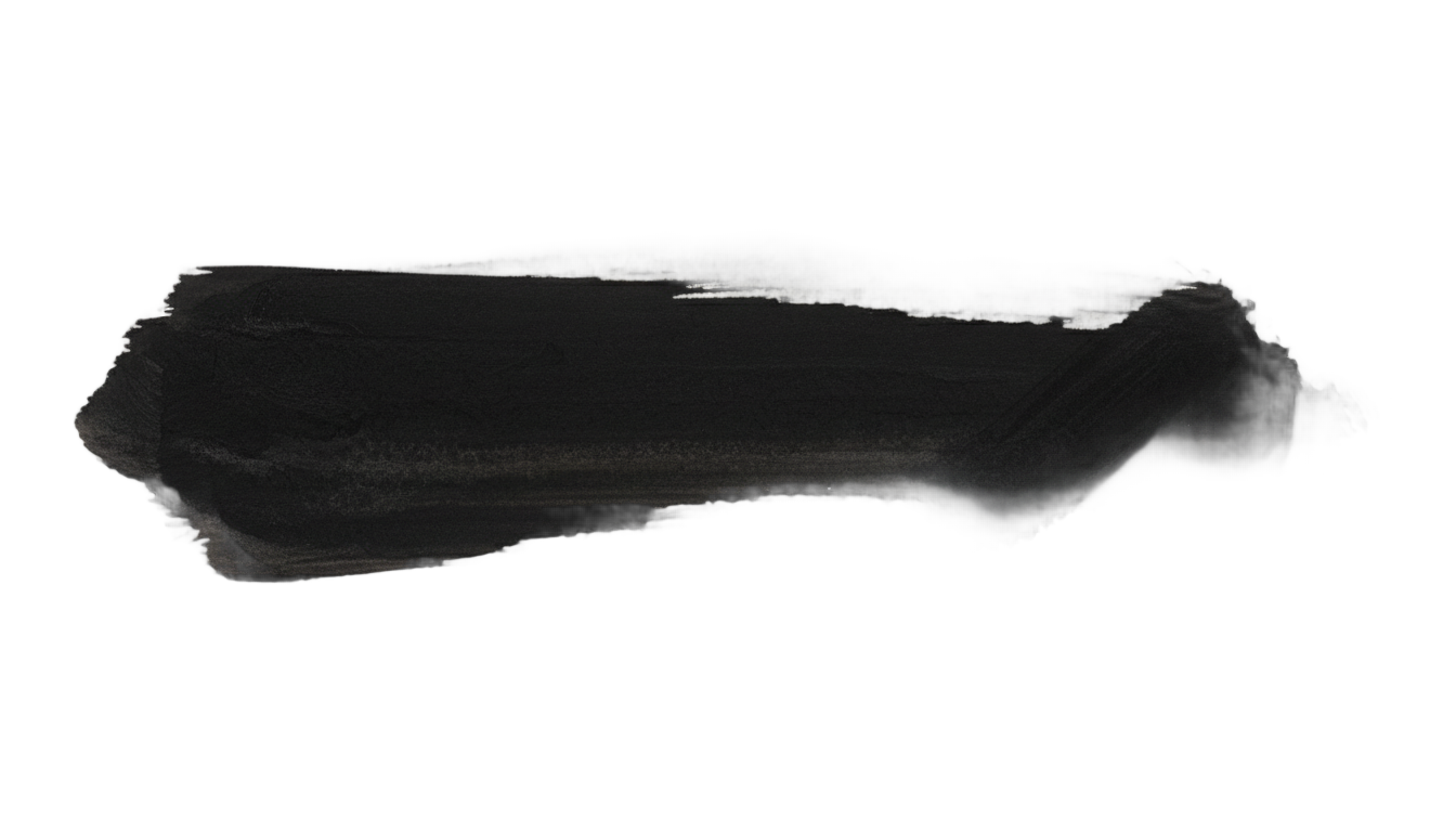 black paint brush stroke png PNG transparent background