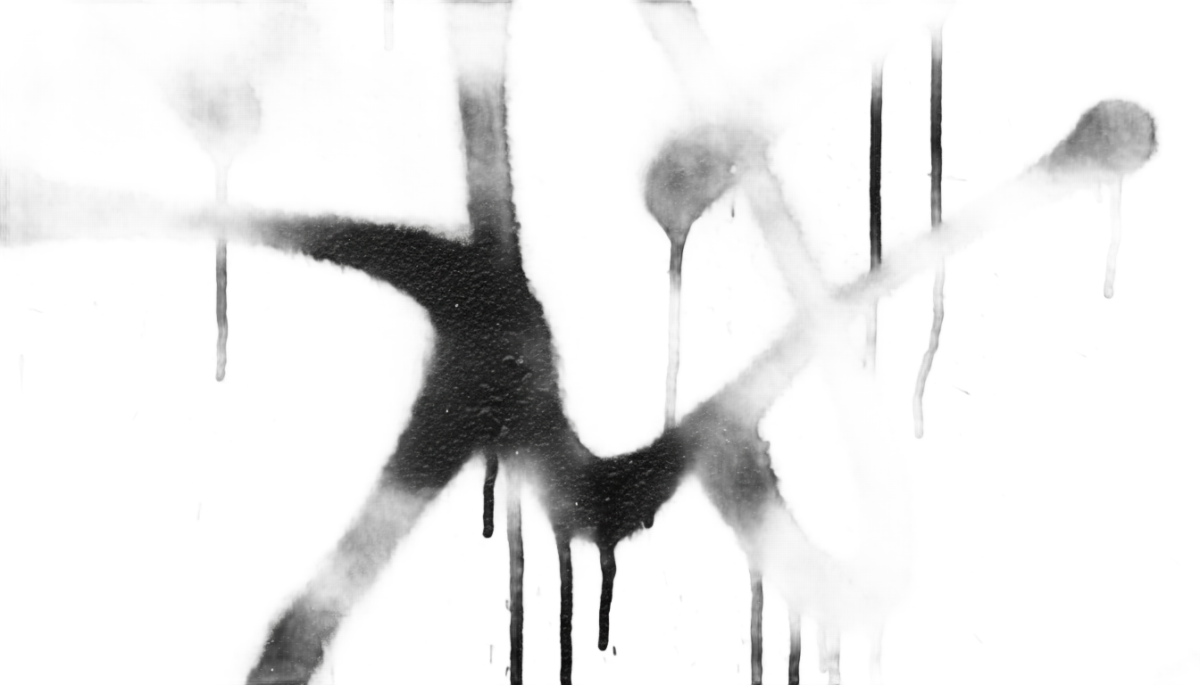 spray paint splatter png black and white PNG transparent background