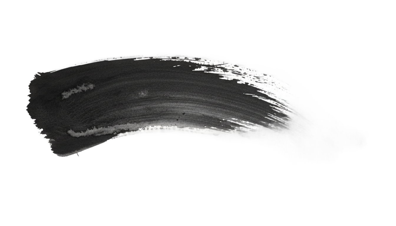 black brush stroke png PNG transparent background