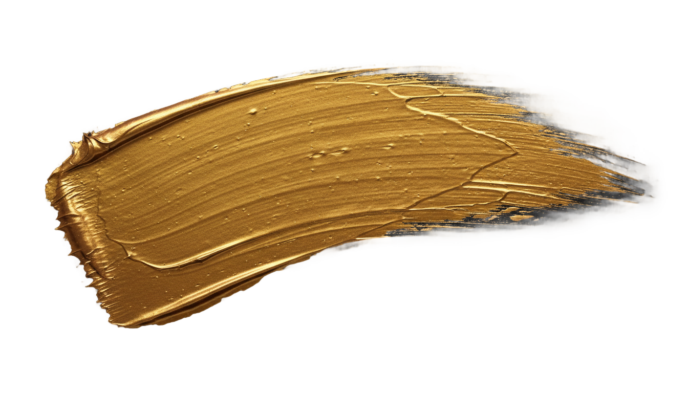 gold brush stroke png PNG transparent background