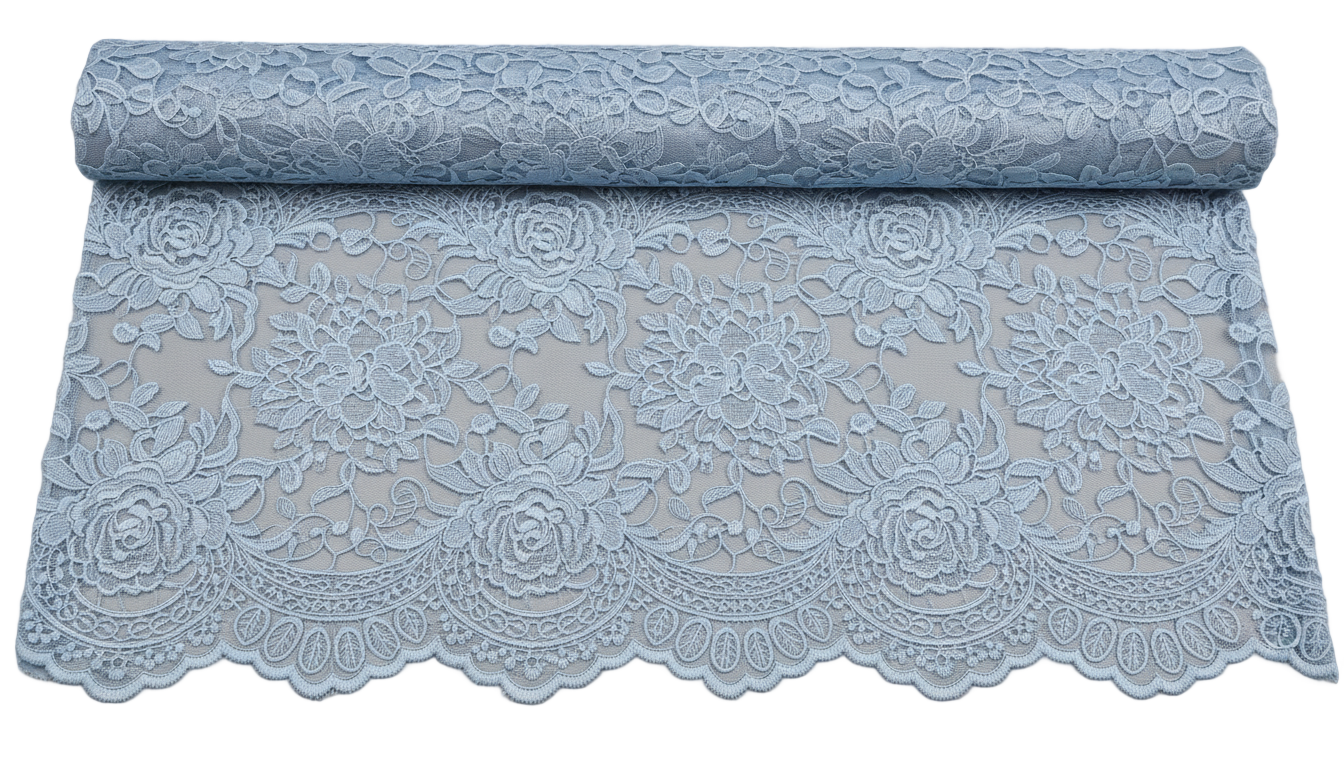 light blue lace png PNG transparent background
