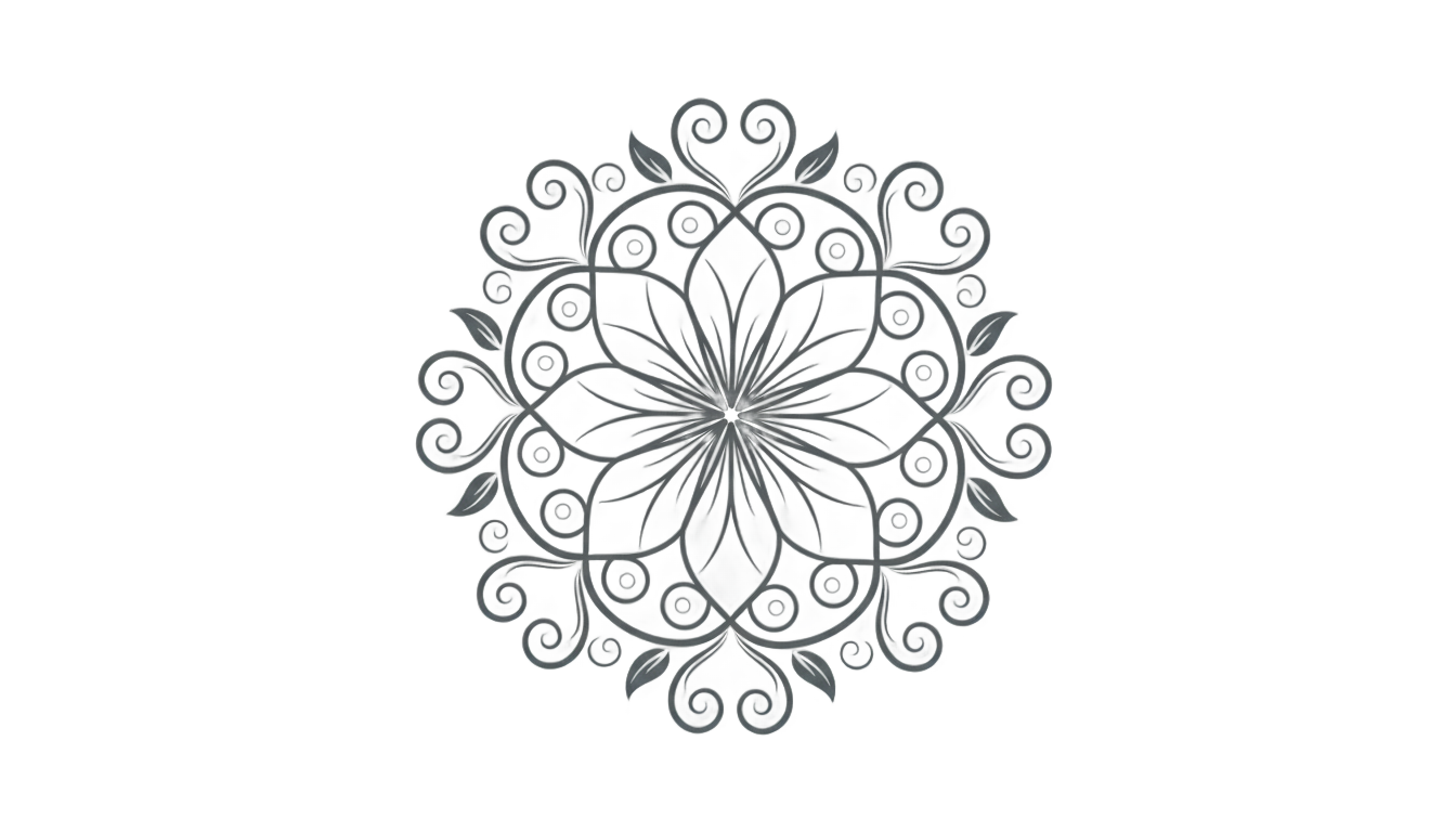 flower ornament vector png PNG transparent background