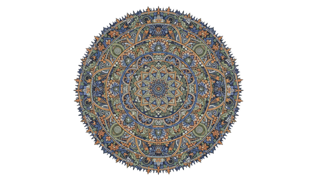 mandala illustration png PNG transparent background
