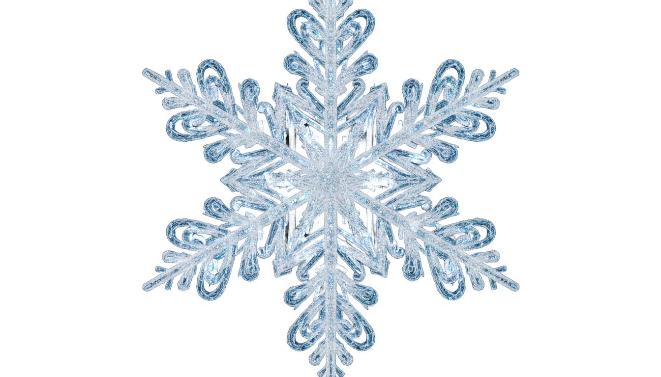 snowflake ornament png PNG transparent background