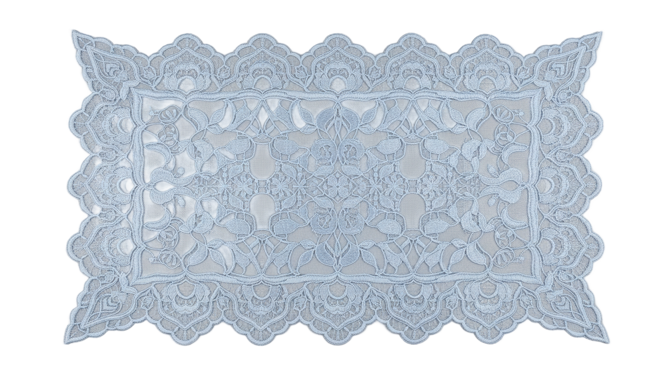 light blue lace png PNG transparent background