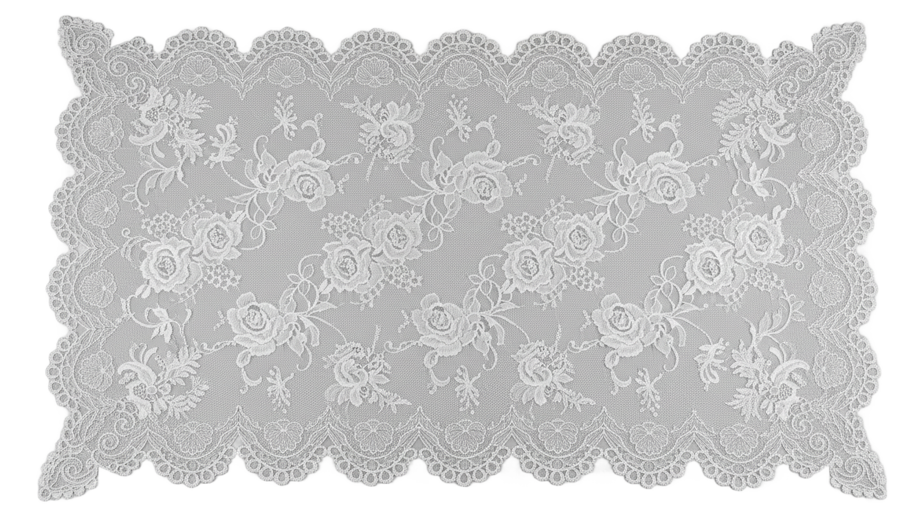 white lace fabric png PNG transparent background