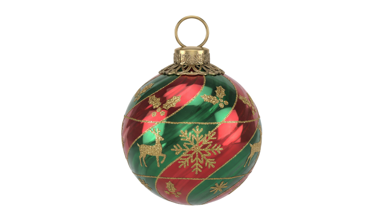 christmas ornament cartoon png PNG transparent background