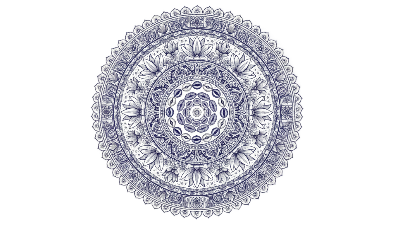 kiss png mandala PNG transparent background