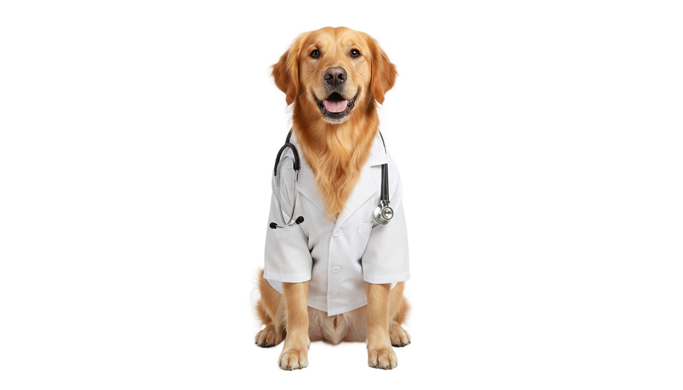 dog doctor png PNG transparent background