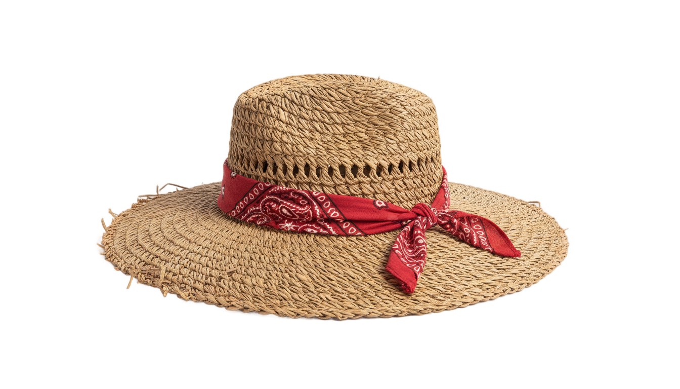 farmer straw hat png PNG transparent background