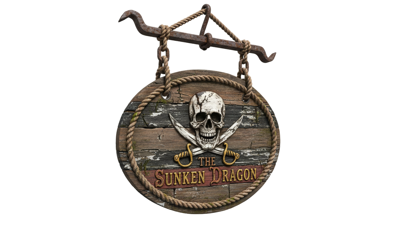 pirate sign png PNG transparent background