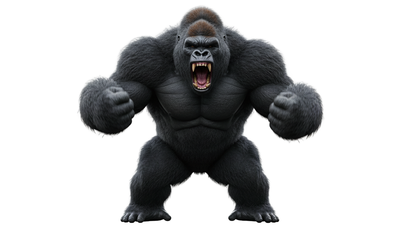 king kong png PNG transparent background