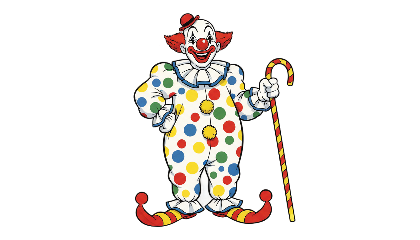 koko the clown png PNG transparent background
