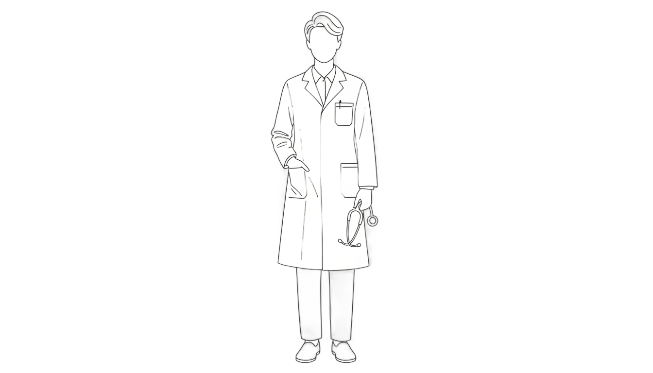 doctor outline png PNG transparent background