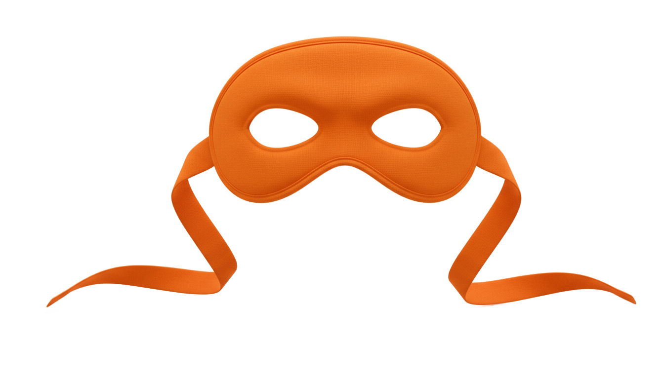 ninja turtles eye mask png PNG transparent background