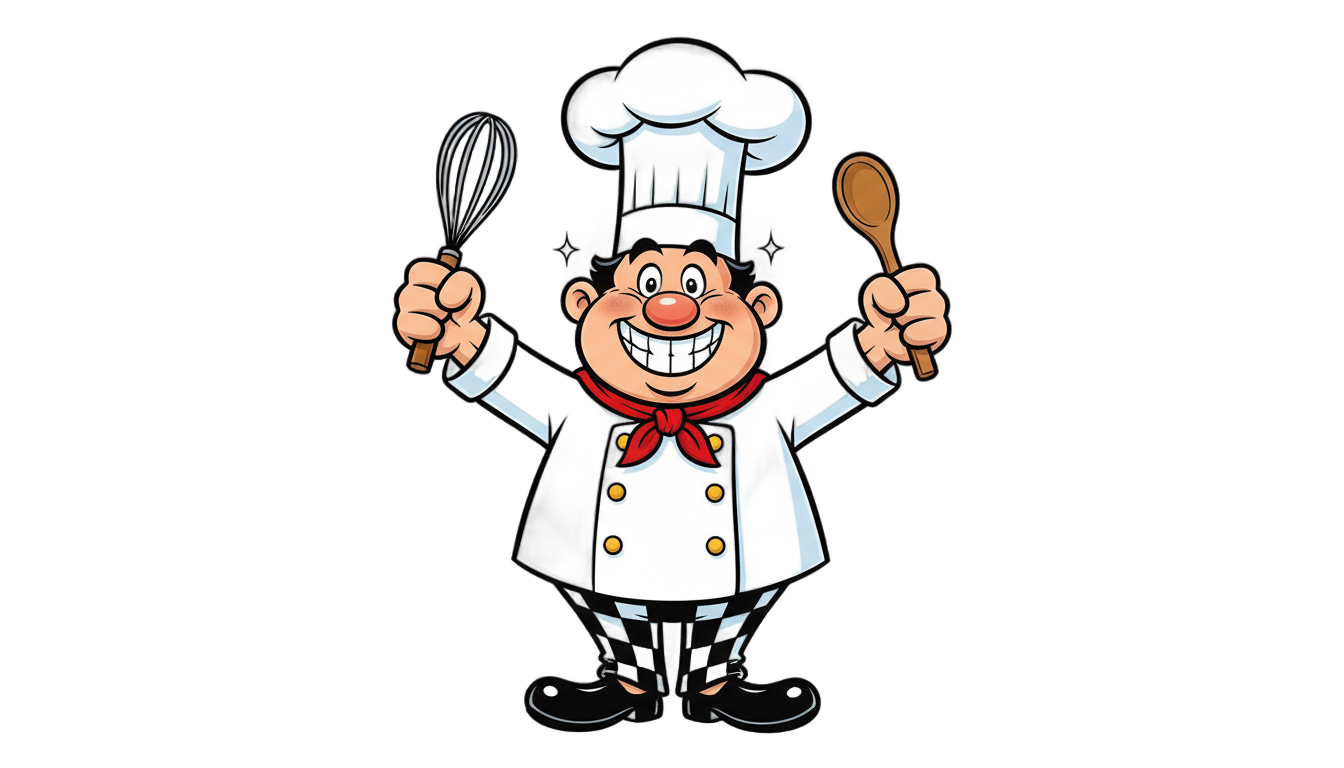 chef caricatura png PNG transparent background