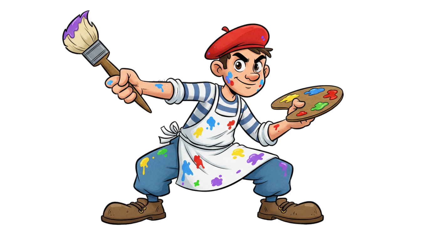 artist clipart png PNG transparent background
